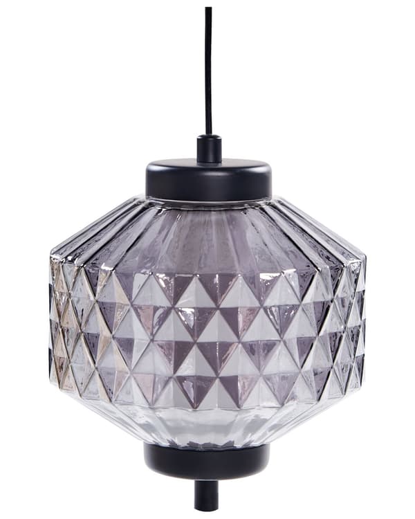 Pendellampa Flerfärgad Transparent Glasskärmar Järn 5 Ljus Modern Design Heminredning Vardagsrum