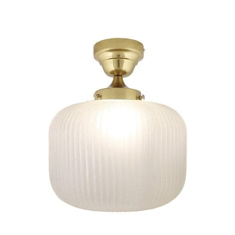 Taklampa Eli Mässing/Frost Stor