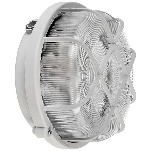 Deko Light Syrma Rund Grau 401016 Taklampa utomhus, vägglampa utomhus E27 grå