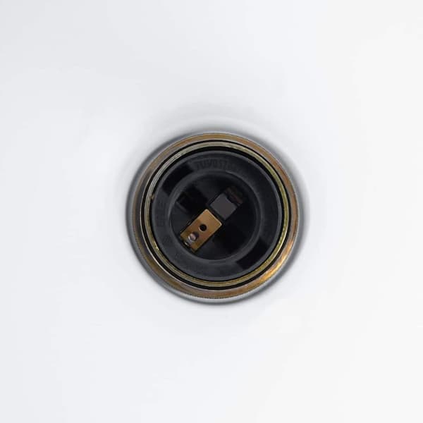 vidaXL pendellampe højdejusterbar E27 Ø 22 cm metal glans rød