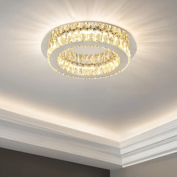 Lyx taklampa kristall LED 3-stegs dimbar - Diamant
