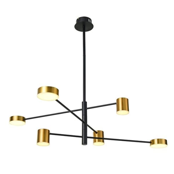 Italux Remdal Modern flerarmad LED-taklampa, 4000K