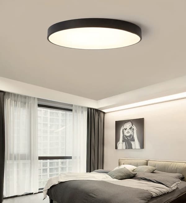 Energieffektiv 40cm LED Taklampa - Modern Design, 18W, 30,000-50,000 Timmar