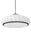 Miniatyrbild 6 av 10: Hängande Taklampa Vit Nylonskärm Modern Design Vardagsrumslampa