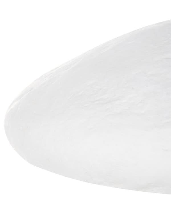 Pendellampa Vit Papier-Maché Handgjord Lampskärm Ekologisk Naturlig Kök Matrum Sovrum