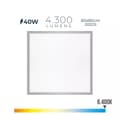 Miniatyrbild 1 av 4: 40W Square Matte Chrome LED-panel