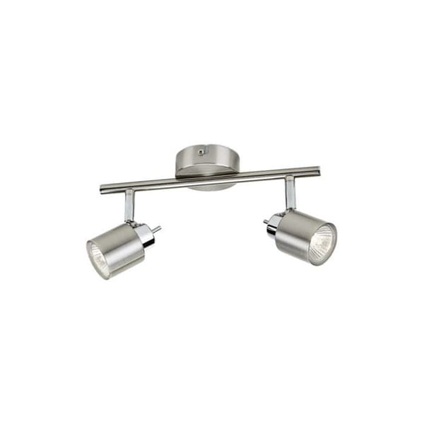PHILIPS justerbar taklampa - 2 spots - GU10 - metall - 93501 Krom