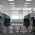 Miniatyrbild 2 av 2: SILVER ELECTRONICS 486061 LED-panel - 48W - Vit - 6000K - 3350 Lumen - 59,5x59,5x0,12cm