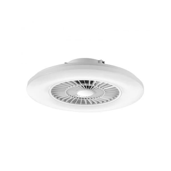 muvit iO WIFI White CCT-ansluten taklampa med fläkt - Alexa, Google Home och Siri-kompatibel - 600*170 mm
