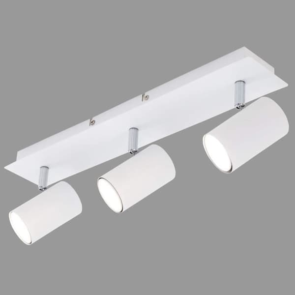 Plafonnier - BRILONER - 2857-036 - Vit - 3 Roterbara Spotar - Kompatibel GU10 40W
