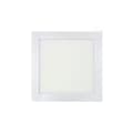 Miniatyrbild 1 av 3: Fyrkantig LED-taklampa EDM - 23cm - 20W - 1500lm - 4000K - Vit - 31591