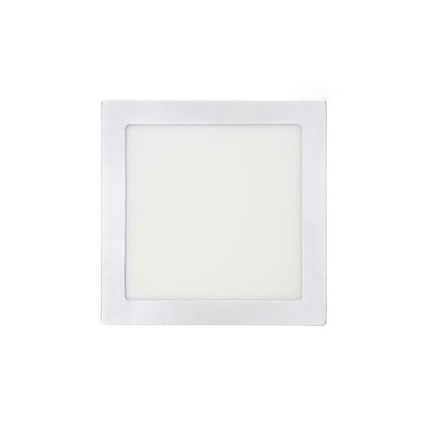 Fyrkantig LED-taklampa EDM - 23cm - 20W - 1500lm - 4000K - Vit - 31591