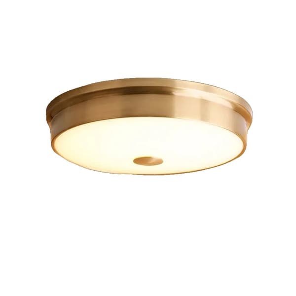 Loftmonteret lampe, guldfinish, 32 cm/40 cm/54 cm størrelsesmuligheder,gylden, Tricolor Dimming, 54 cm
