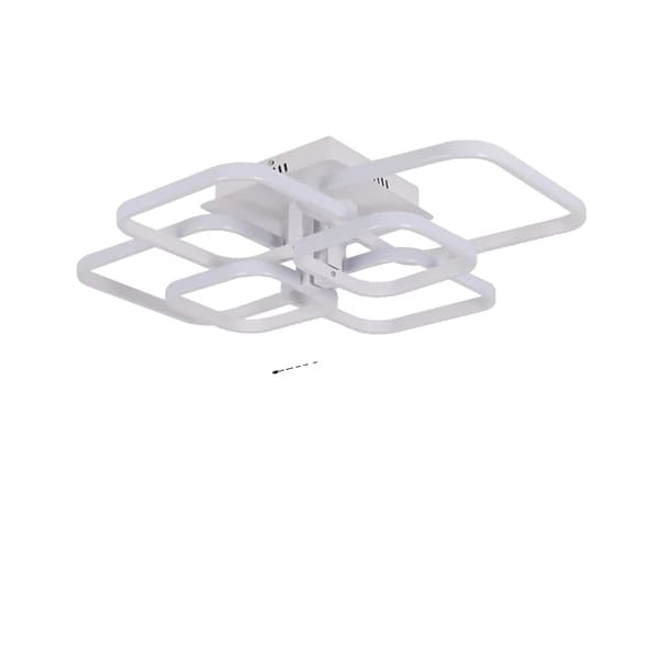 Moderne LED Loftlampe, 6 Hoveder, Justerbar Lysstyrke,6 hoveder, Kold hvid