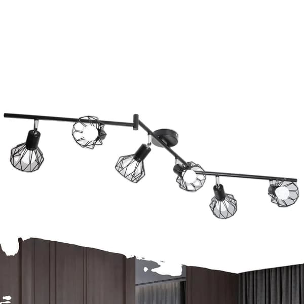 Taklampa, LED-ljuskälla, E14 sockeltyp,6, Ingen glödlampa
