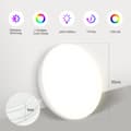 Pikkukuva 3 / 5: RGB Värikäs LED-kattovalaisin, Säädettävä Kirkkaus, Helppo Asentaa, Energiatehokas