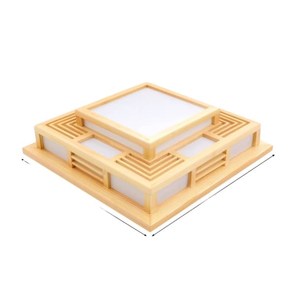 Loftlampe, LED Dæmpbar, Japansk Stil,Beige
