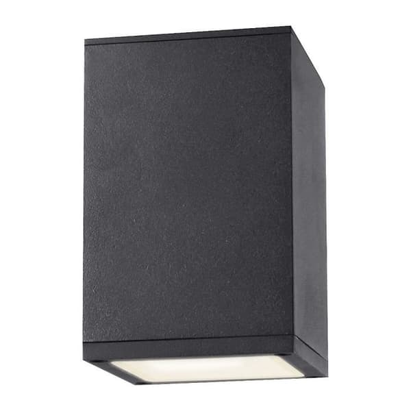 Plafonniers utomhus i metall, kvadratisk downlight Rabalux Zombor 9xH13cm GU10 1xMAX 35W IP54