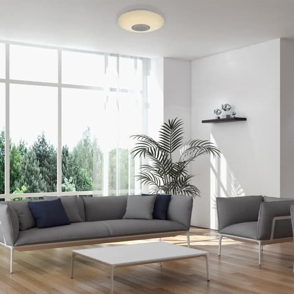 LED-integrerad taklampa Rabalux Rodion 24W 1800lm 2700-6500K IP20 D400 mm