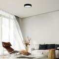 Miniatyrbild 2 av 3: Rund taklampa Lauri 22W 3000K-4000K-6000K 2300lm IP20 svart RABALUX