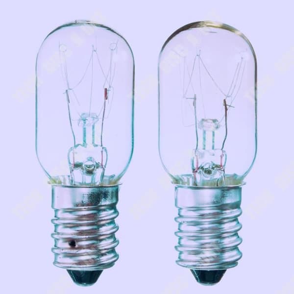TD® Paket med 5 Tungsten Kylskåpslampor Glödlampa Varmvit AC 220-240 V 5 15W 25W T20 - Ljusresistent
