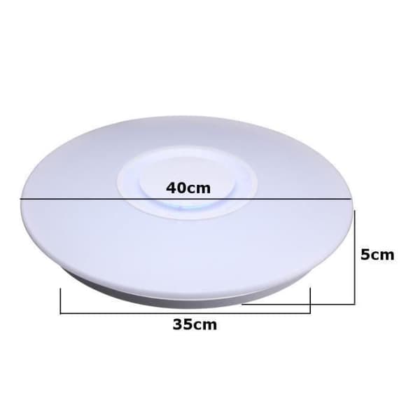 24W Modern taklampa musik bluetooth LED taklampa 40cm infälld 172SMD T0CBB9