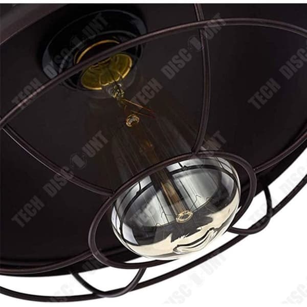 TD® Retrostil Hushållsjärn Art Tak Lätt Industriell Vindlampa Veranda Gang Korridor Lampa-22,5 * 20cm / 60W