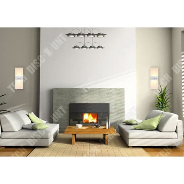 TD® Vit LED-taklampa vägglampa, väggmonterad elektrisk belysning, inomhusbelysning, slående, kökstrappa sovrum cool vit