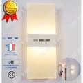 Miniatyrbild 1 av 4: TD® Vit LED-taklampa vägglampa, väggmonterad elektrisk belysning, inomhusbelysning, slående, kökstrappa sovrum cool vit
