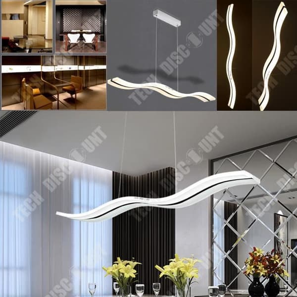 TD® Böjd Led-lampa Kontor Läsning Sovrum Vardagsrum Restaurang Ljuskrona Modern Minimalistisk Matsal Café Kraftfull Belysning Dekoration