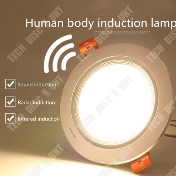 TD® LED-taklampa vardagsrum barnsovrum pojke projektor glödlampa infraröd sensorbelysning taklampa infälld vägglampa