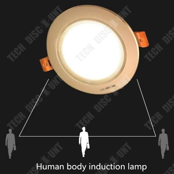 TD® LED-taklampa vardagsrum barnsovrum pojke projektor glödlampa infraröd sensorbelysning taklampa infälld vägglampa