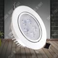 Miniatyrbild 2 av 4: TD® hög effekt led taklampa liten 5w vardagsrum spotlight tillverkare högljus rostad vit bull's eye ljus