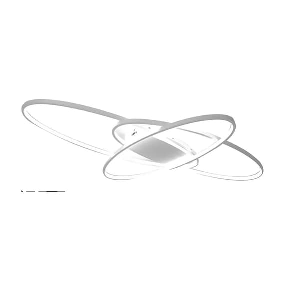 LED Loftlampe, Geometrisk Design, Dæmpbar Lysstyrke,HVID