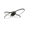 Miniatyrbillede 2 af 2: Moderne Loftlampe, Dæmpbar 70W, Justerbar Farvetemperatur,sort