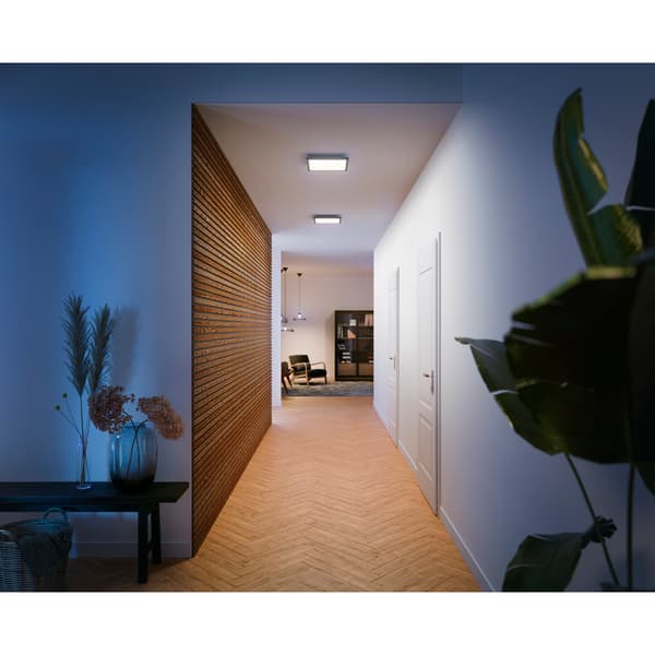 Philips Hue WA Aurelle Panel SQ 19W Sort