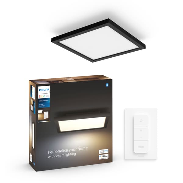 Philips Hue WA Aurelle Panel SQ 19W Sort