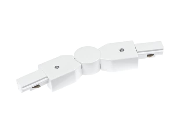 Stik til lysskinner 1F POWER WHITE