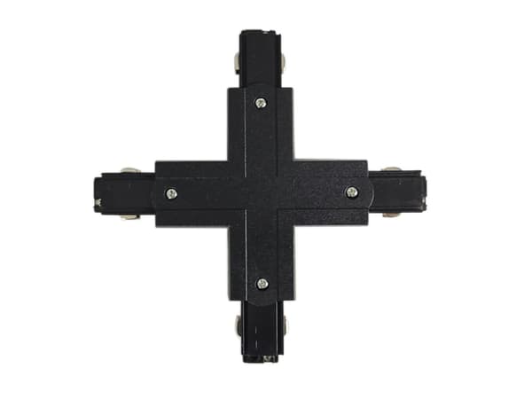 Kontakt för ljusskenor 3F CROSS SVART