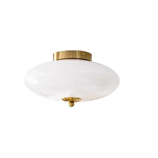Taklampa, Elegant Glasdesign, Ideal för Olika Rum,Guld, 3 färger ingen fjärrkontroll, 220V
