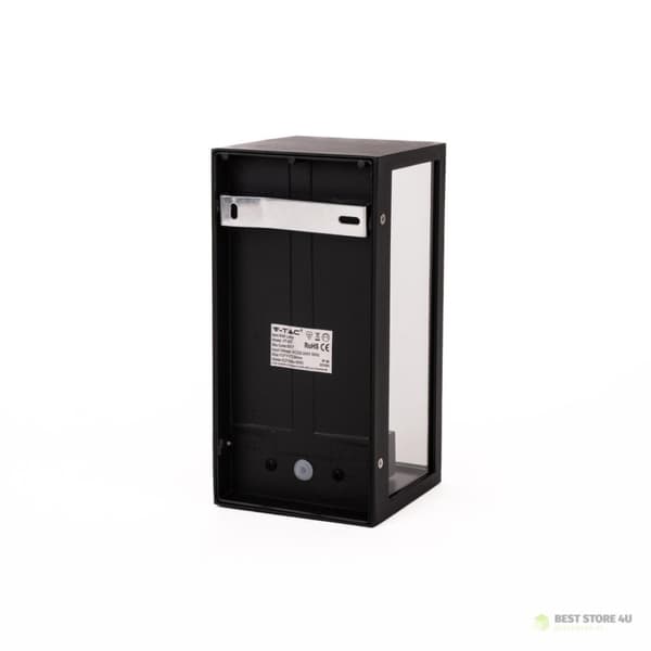 LOFT V-TAC 1xE27 IP44 Svart MAT VT-837 3 års garanti