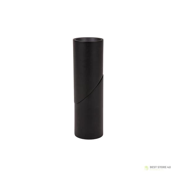 V-TAC Aluminium GU10 Rund Ytmonterad Lysrör Svart VT-804 3 Års Garanti