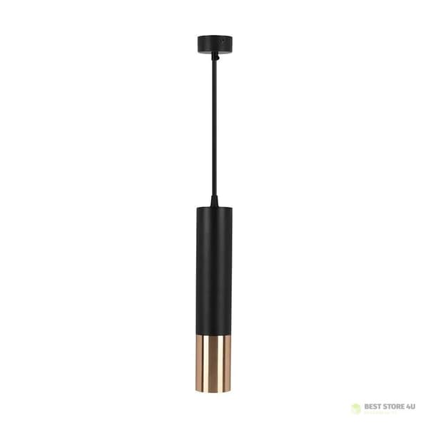 V-TAC GU10 Pendellampe GU10 Sort+Guld 60x300mm VT-977 3 års garanti