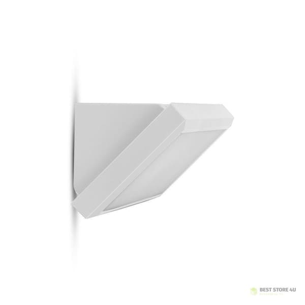 V-TAC 12W LED væglampe skrå hvid IP65 VT-5142 4000K 1250lm