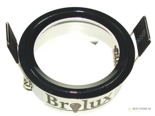 Kromad taklampsring