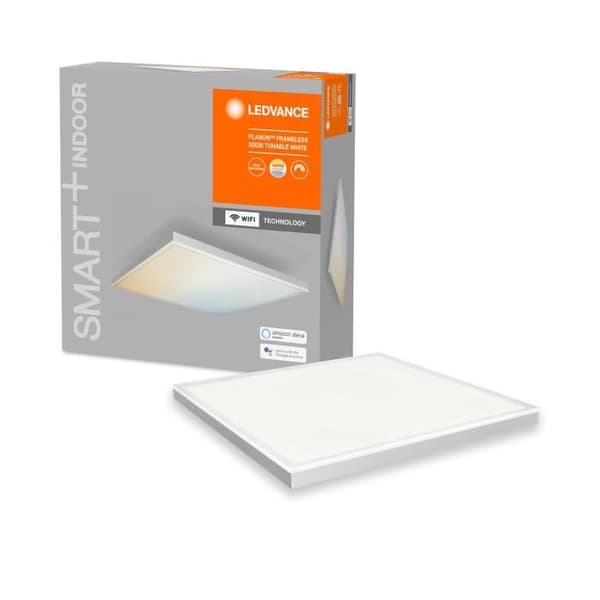 LEDVANCE Smart LED-taklampa, inomhuspanel med WiFi-teknik, variabel ljusfärg (3000K-6500K), 300mm