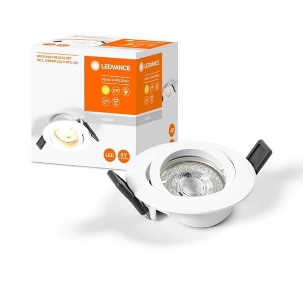 Spot LEDVANCE - Vit - GU10 / 4,30 W - Inomhus - Nutida