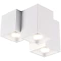 Miniatyrbild 1 av 4: Trio taklampa Fernando 23 cm GU10 stål 35W vit