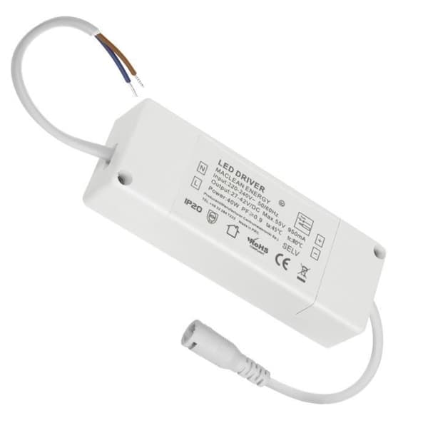 LED takpanel 40W 3200lm neutral vit 4000K Maclean Energy MCE540 NW 595x595x8mm