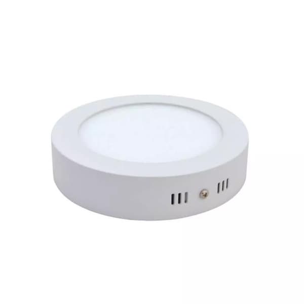 Plafonnier LED Rund på Utstickande 8W (70W) Ø115mm - Vitt Ljus 6000K VT1408-SKU4800